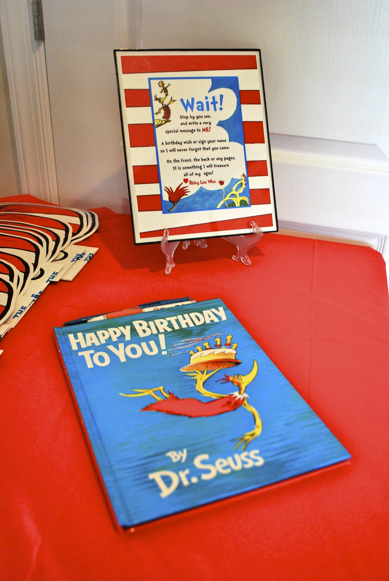 Dr. Seuss Guest Book