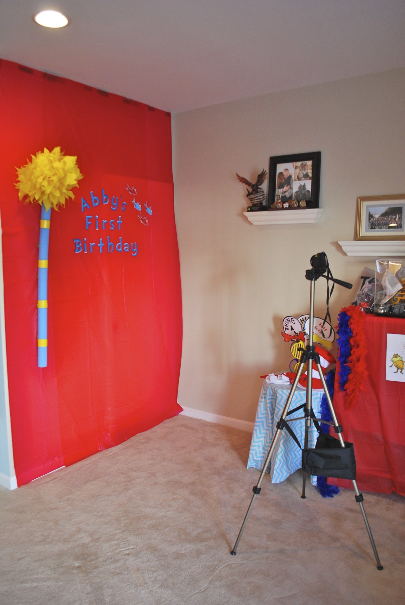 Dr. Seuss Photo Booth