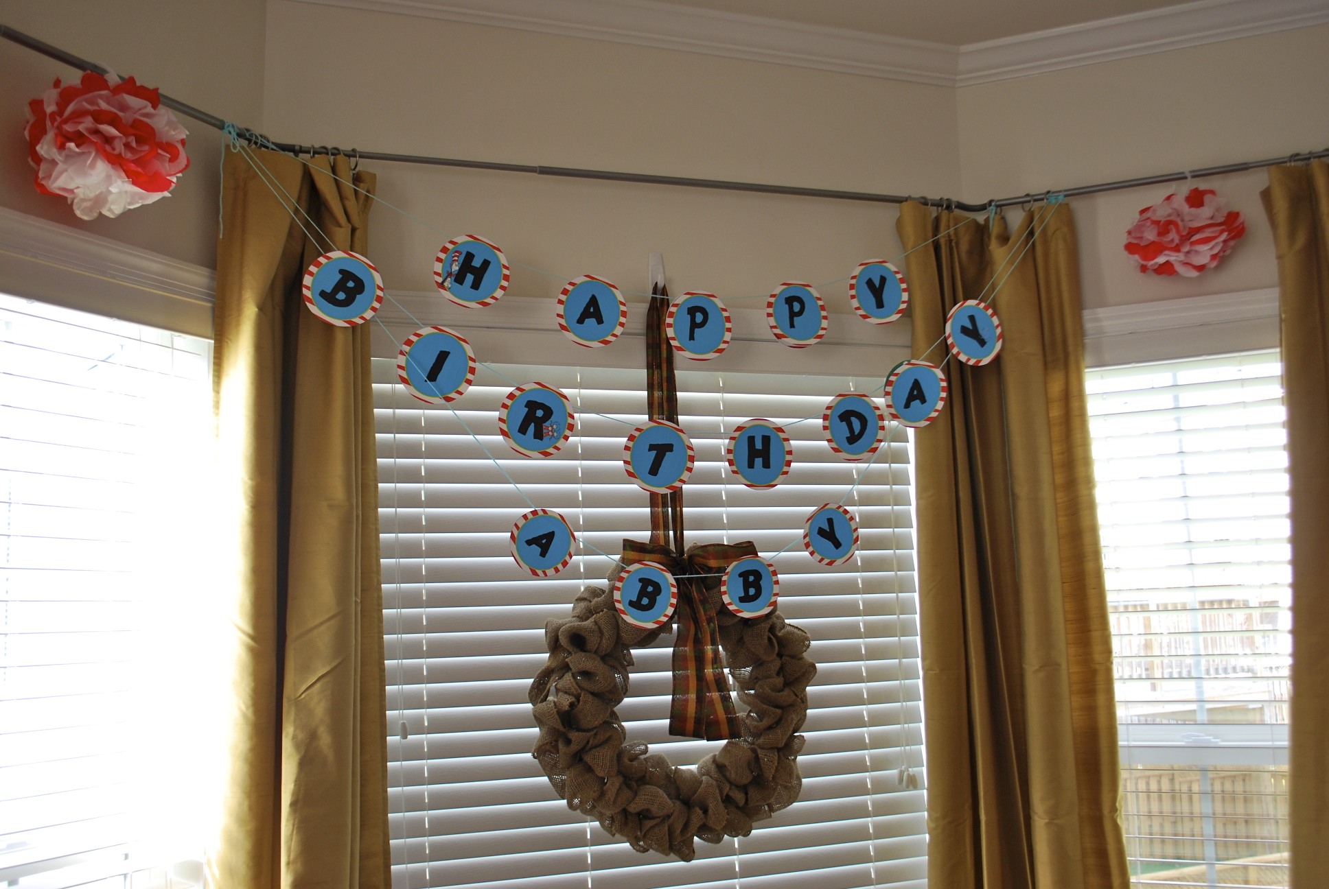 Personalized Happy Birthday Banner