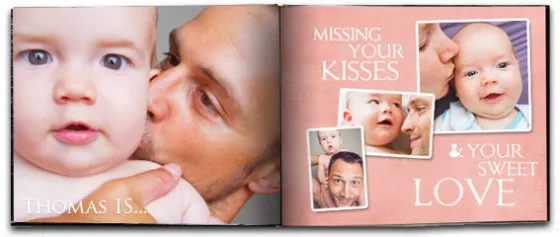 Picaboo Dad & Baby Photo Book