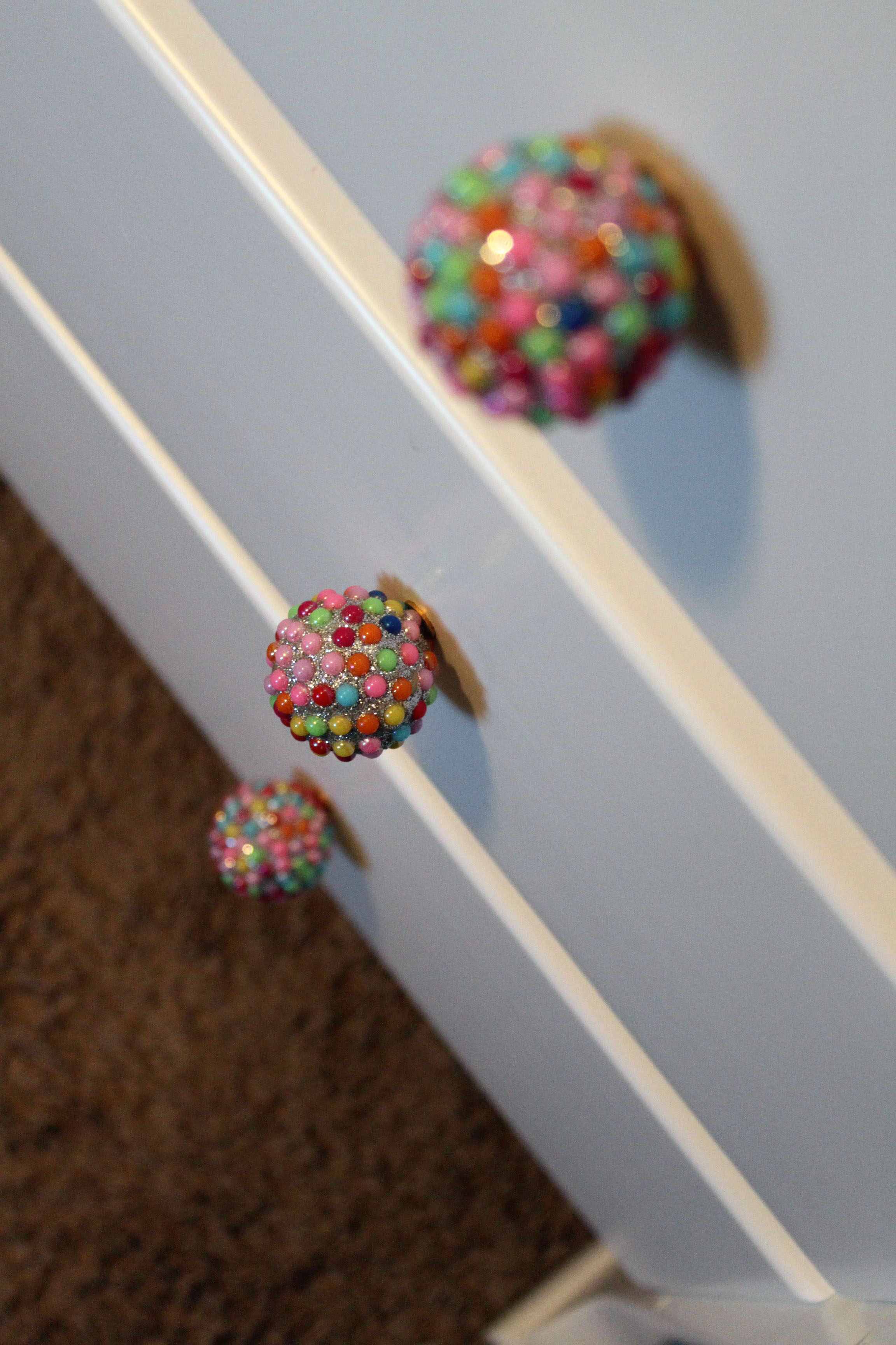 Candy Colored Drawer Pulls