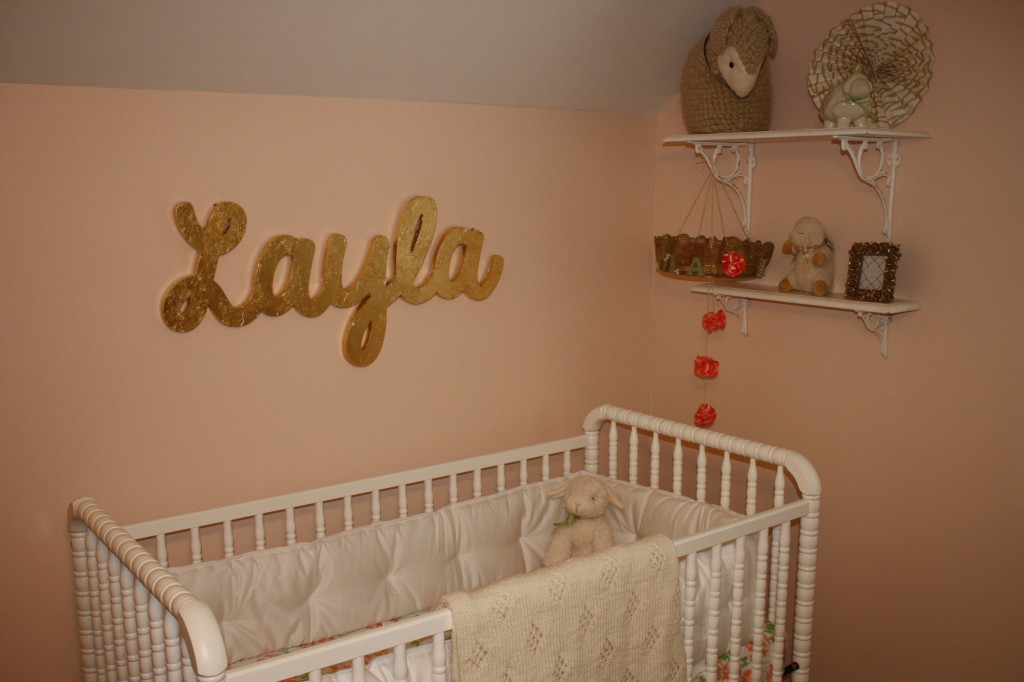 Layla Jane S Peach Nursery Project Nursery