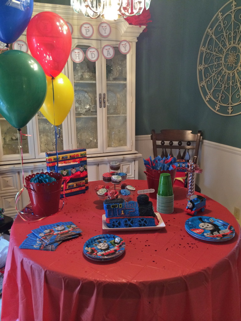 Greyson's Thomas the Train 2nd Birthday Party - Project ...