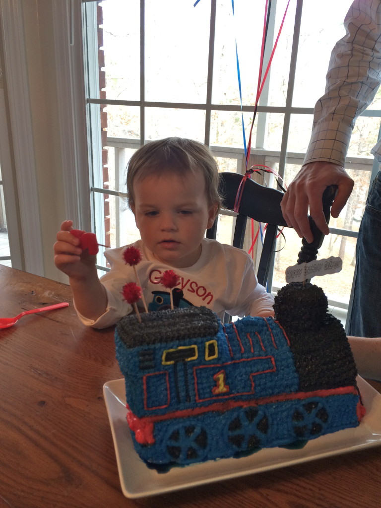 Greyson's Thomas the Train 2nd Birthday Party - Project Nursery