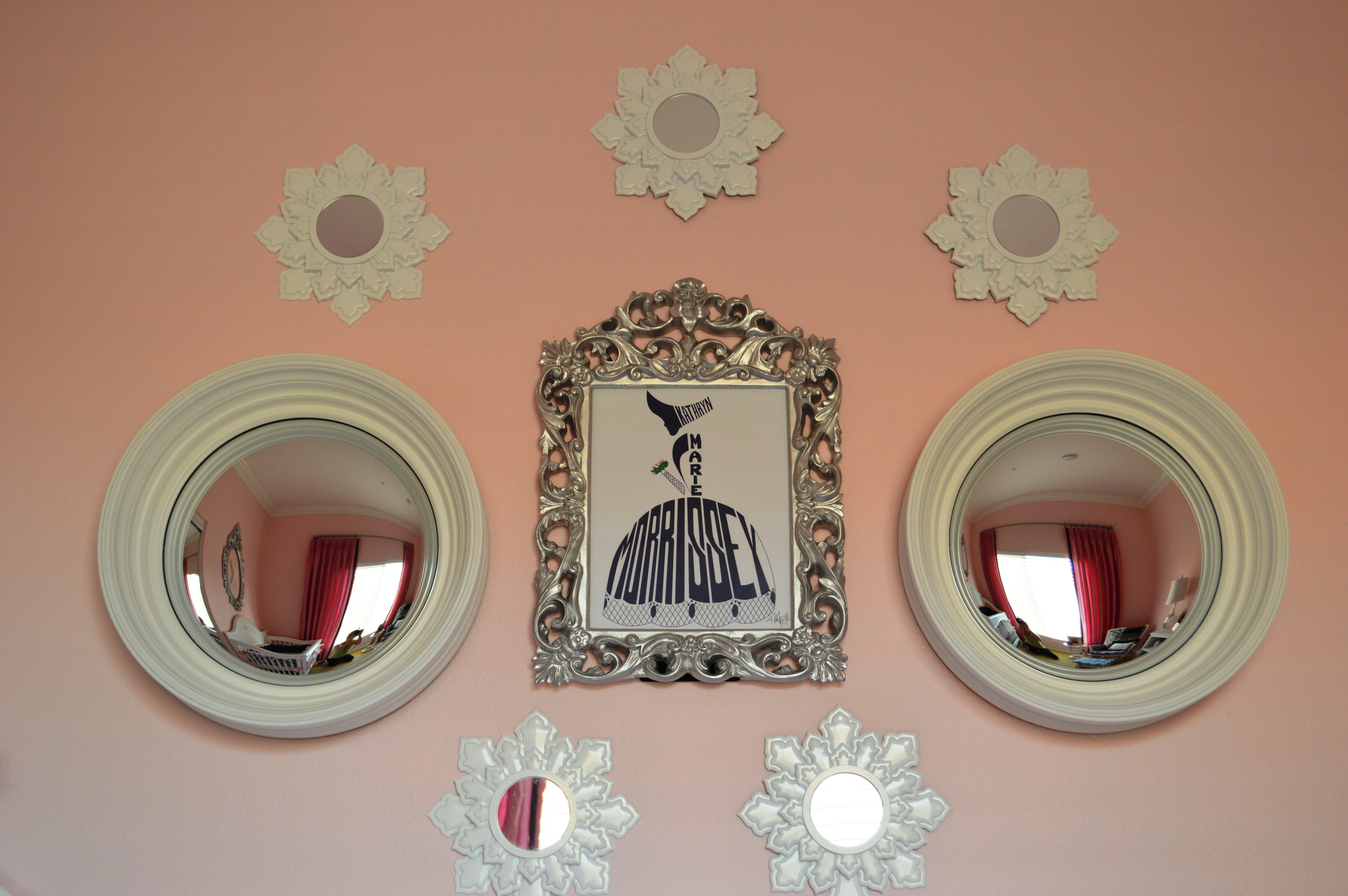 Nursery Mirror Wall