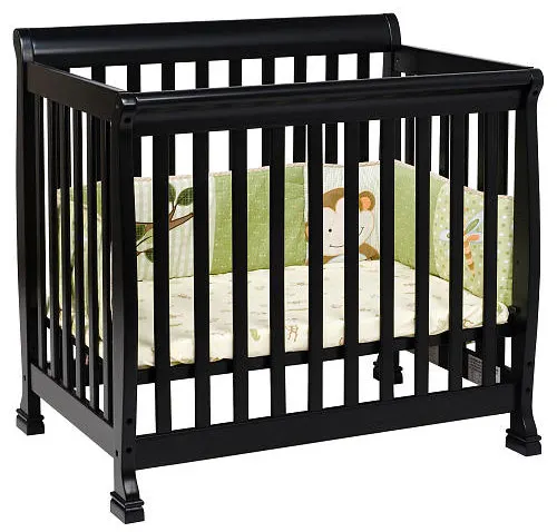 Kalani Mini Crib - Espresso Small Crib