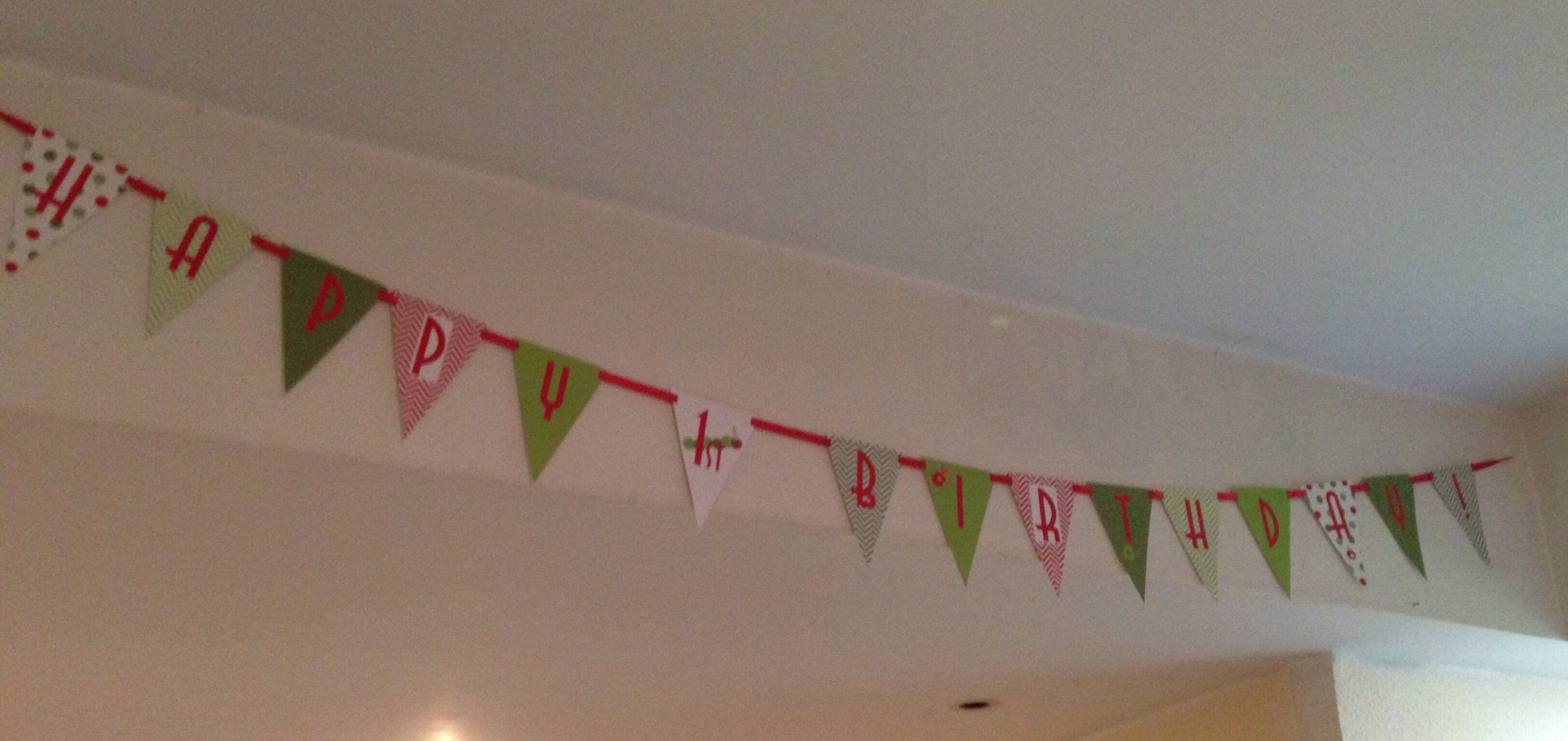 Happy Birthday Pennant Banner