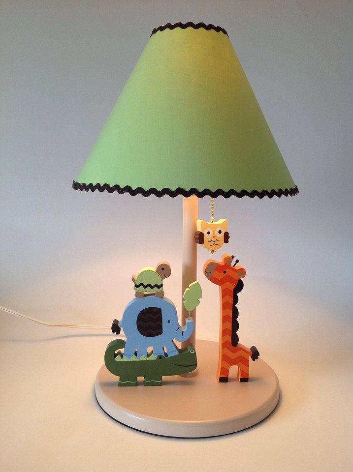 Safari Nursery Table Lamp