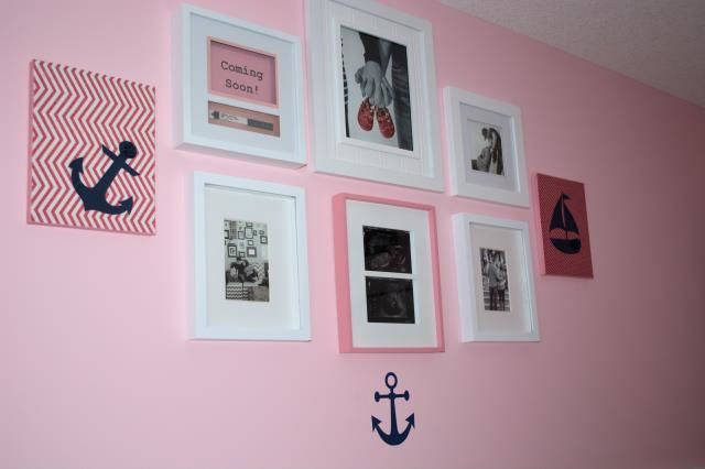 Nautical Nursery Gallery Wall