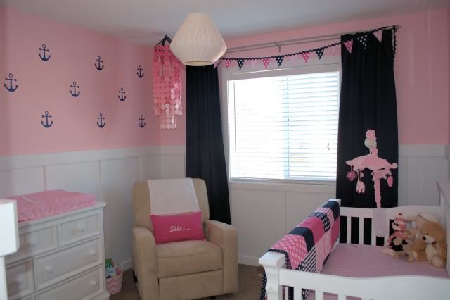 Girl cheap nautical nursery