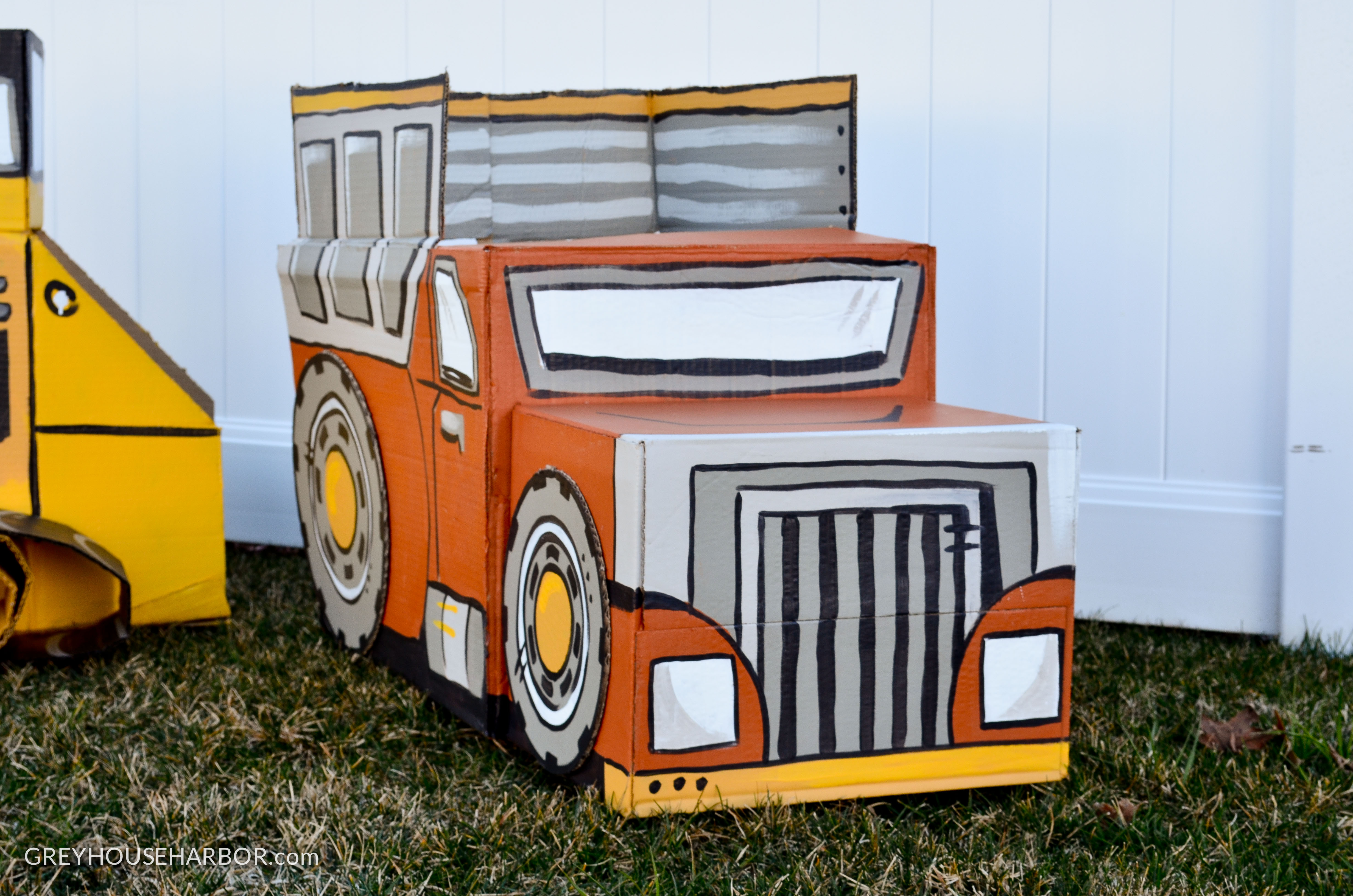 DIY Cardboard Dump Truck