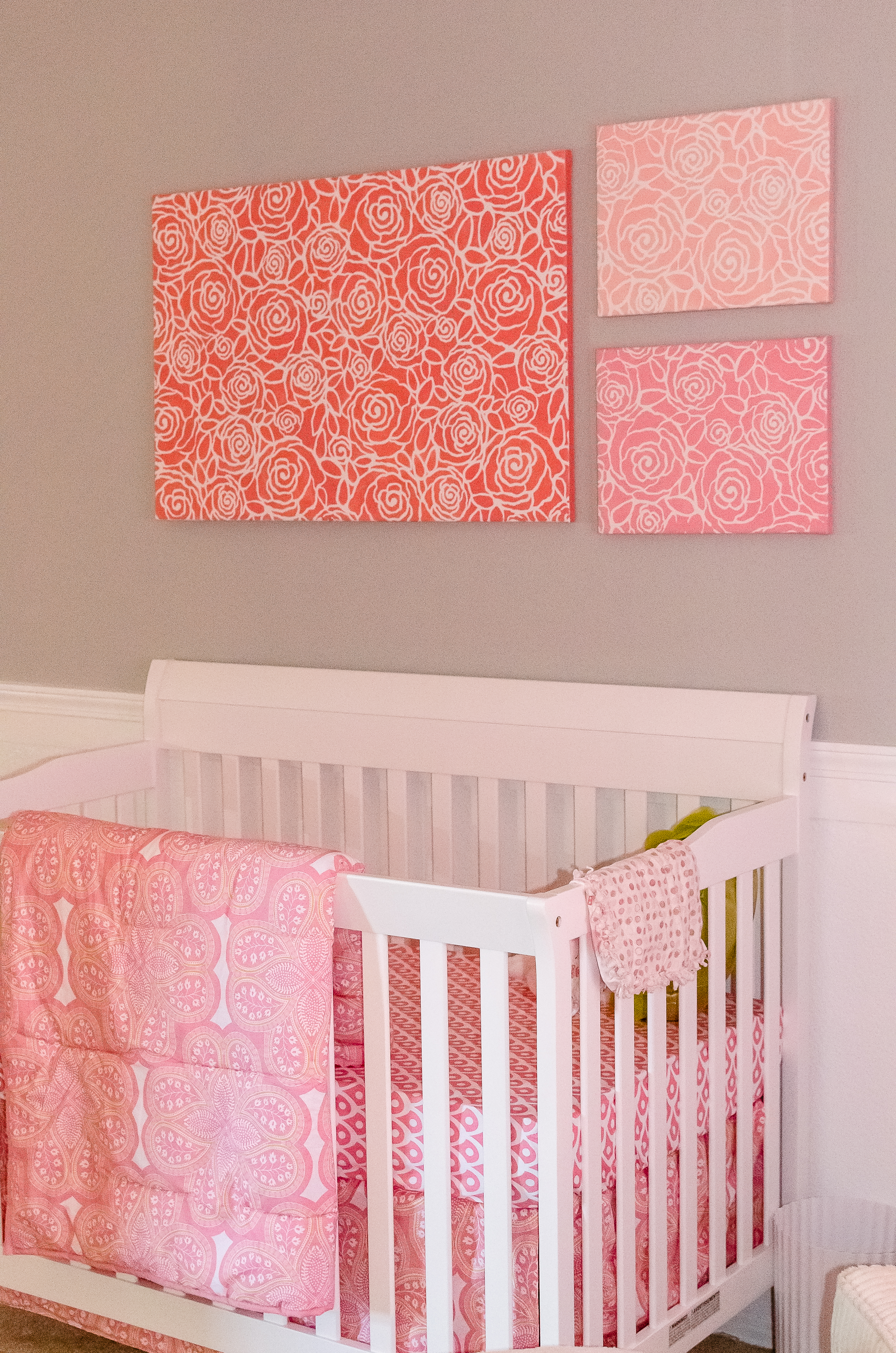 Coral Crib Bedding