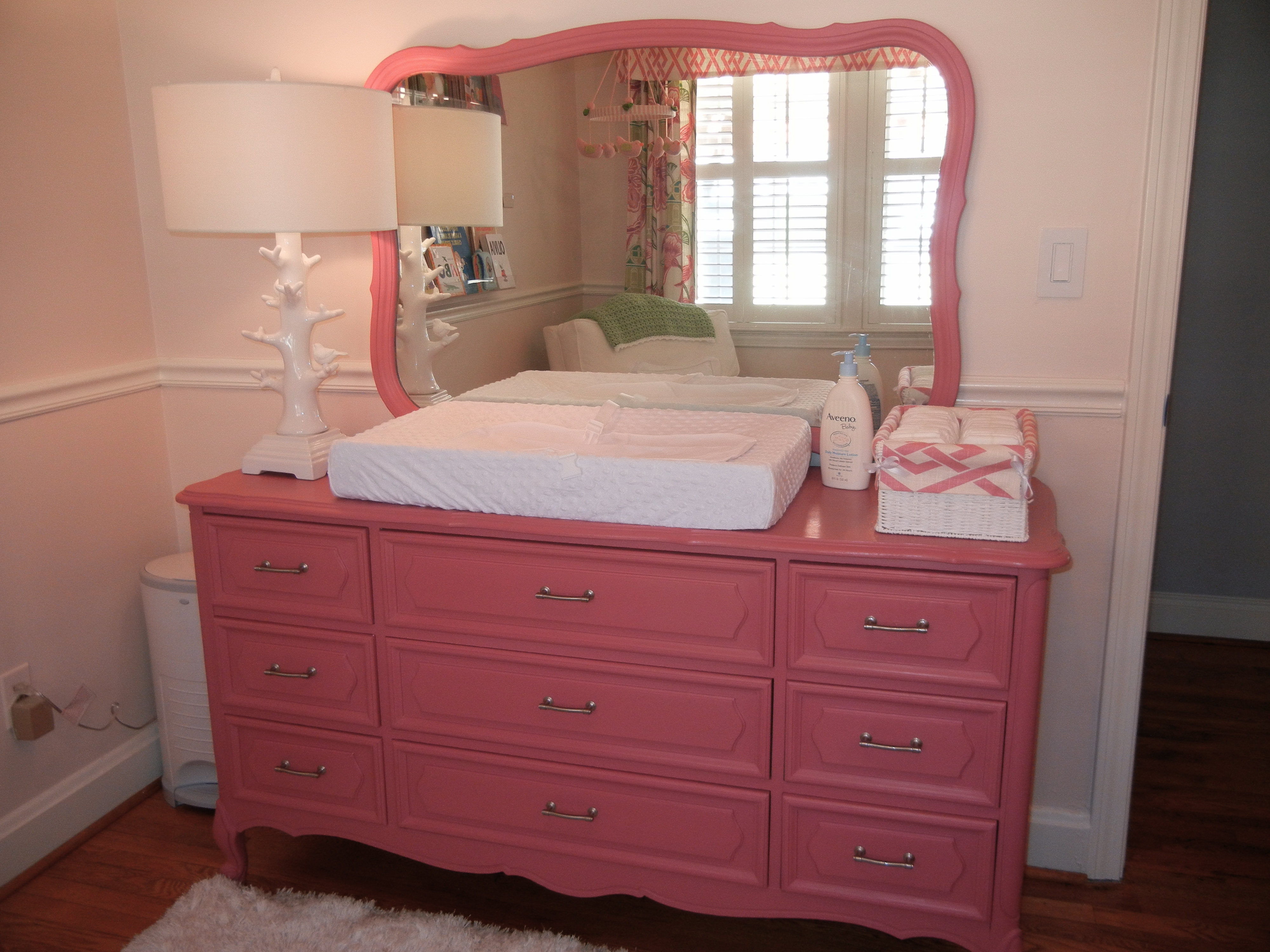 Vintage Dresser Repainted with Annie Sloan's Chalk Paint