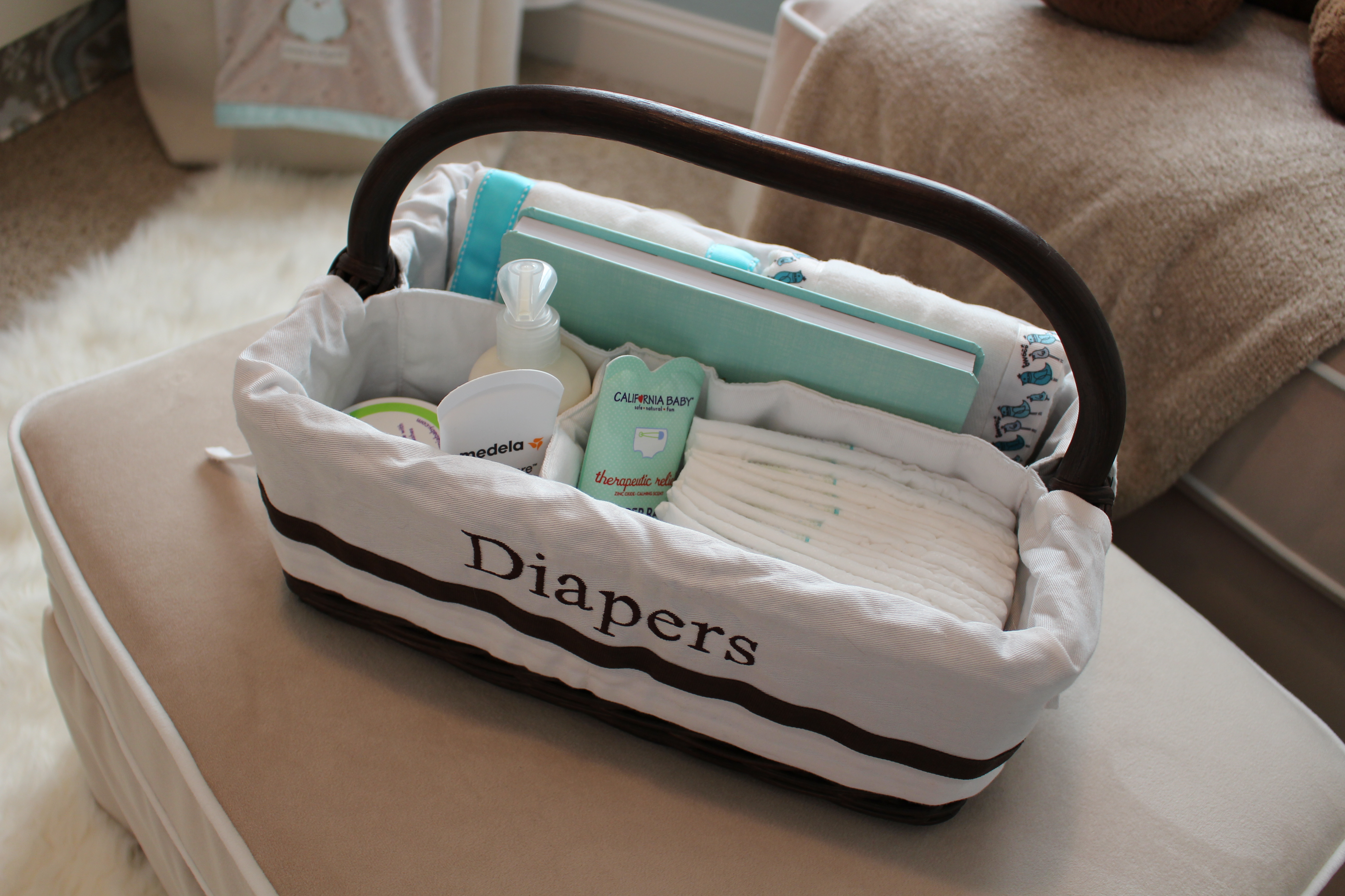 Pottery Barn Diaper Caddy