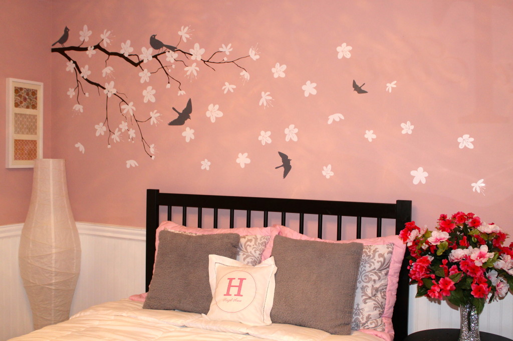 Nursery Branch Decal with Birds