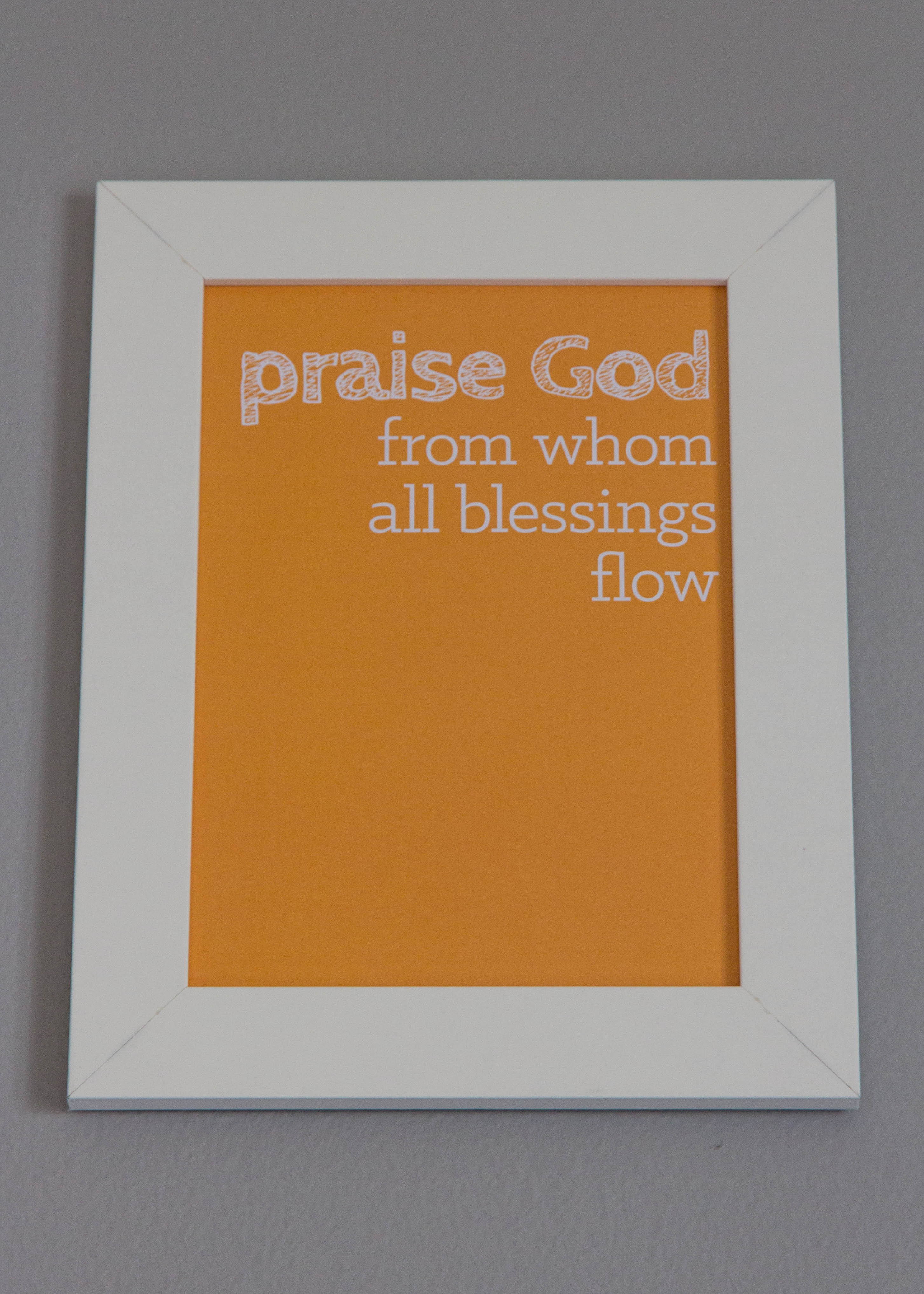 praise God from whom all blessings flow print
