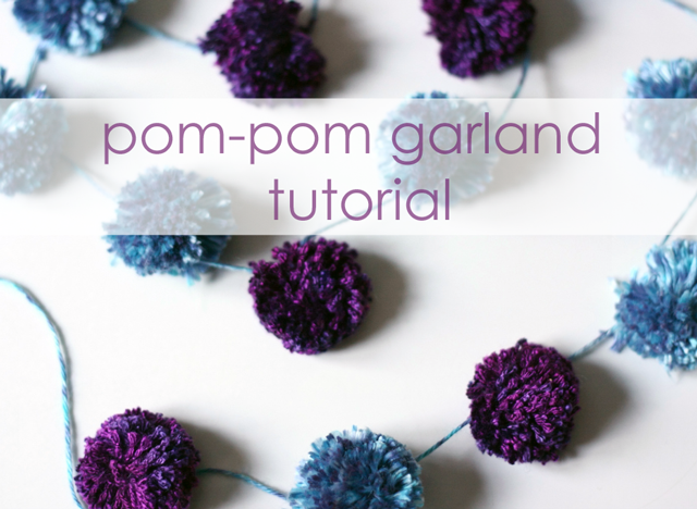 Craftic - Pom Pom Garland