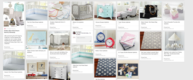 Pottery Barn Kids Pinterest Board 