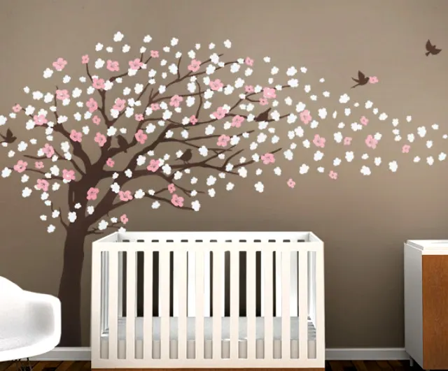 Cherry Blossom Tree Wall Decal