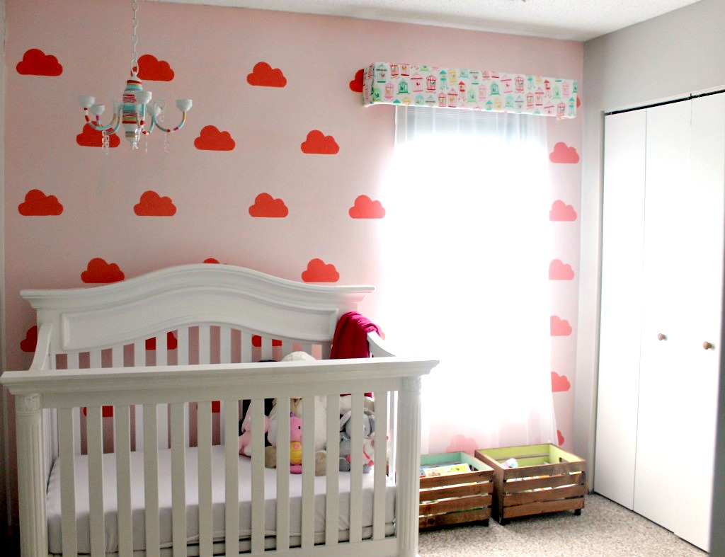 Baby nursery outlet clouds