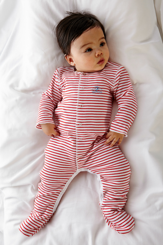 mbaby Striped Sleepster