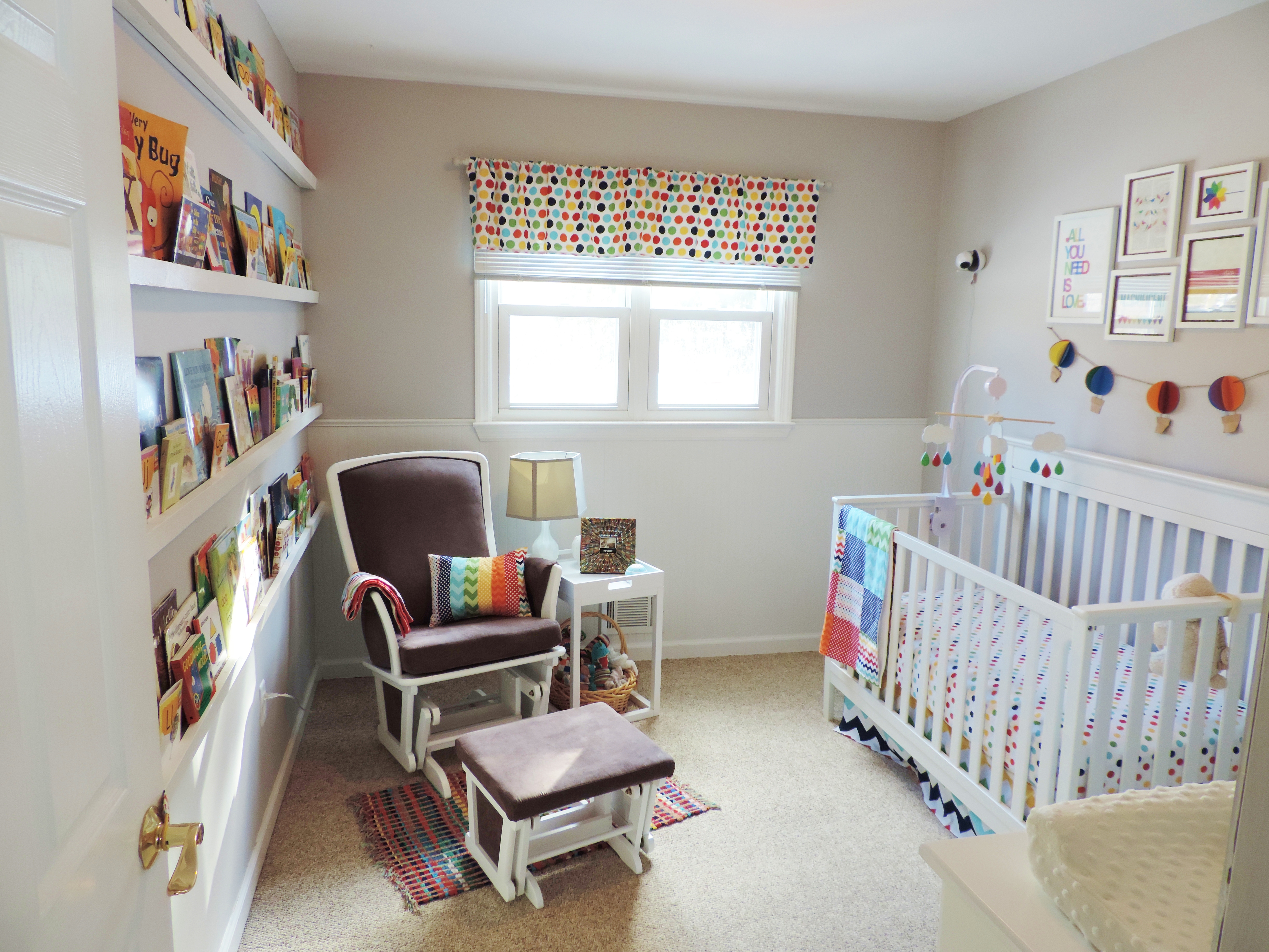 Colorful Baby Nursery