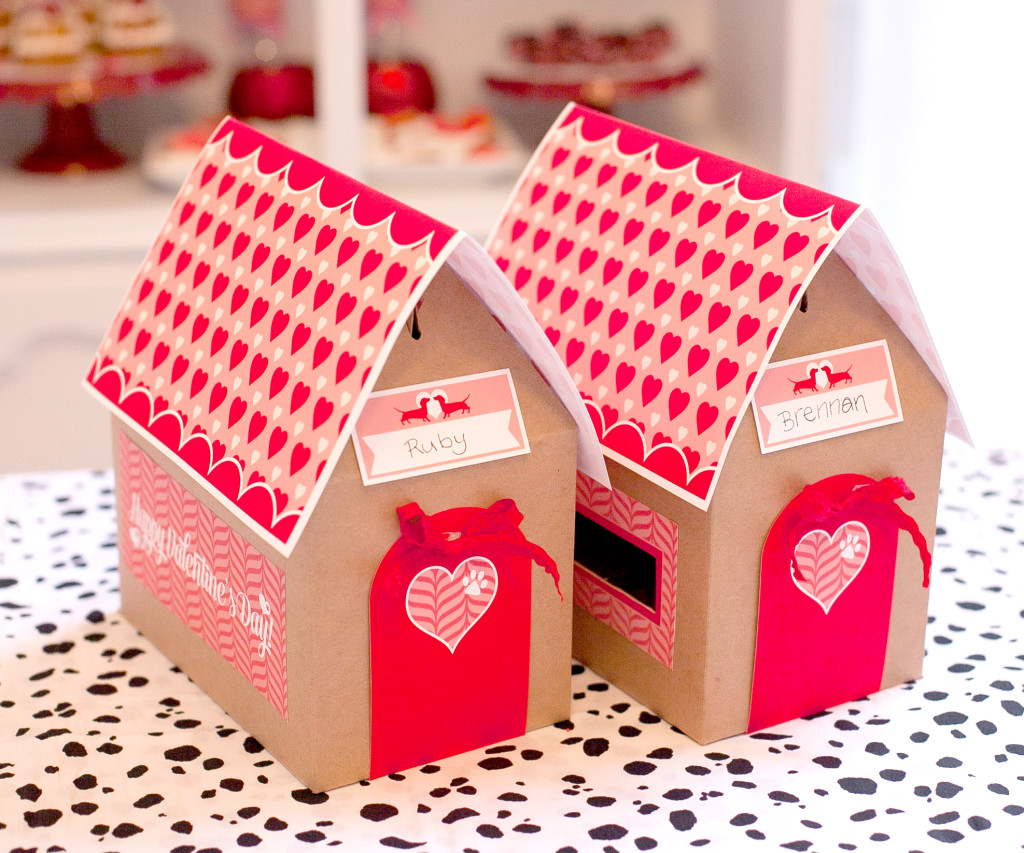 Doghouse Valentine Boxes - Project Nursery