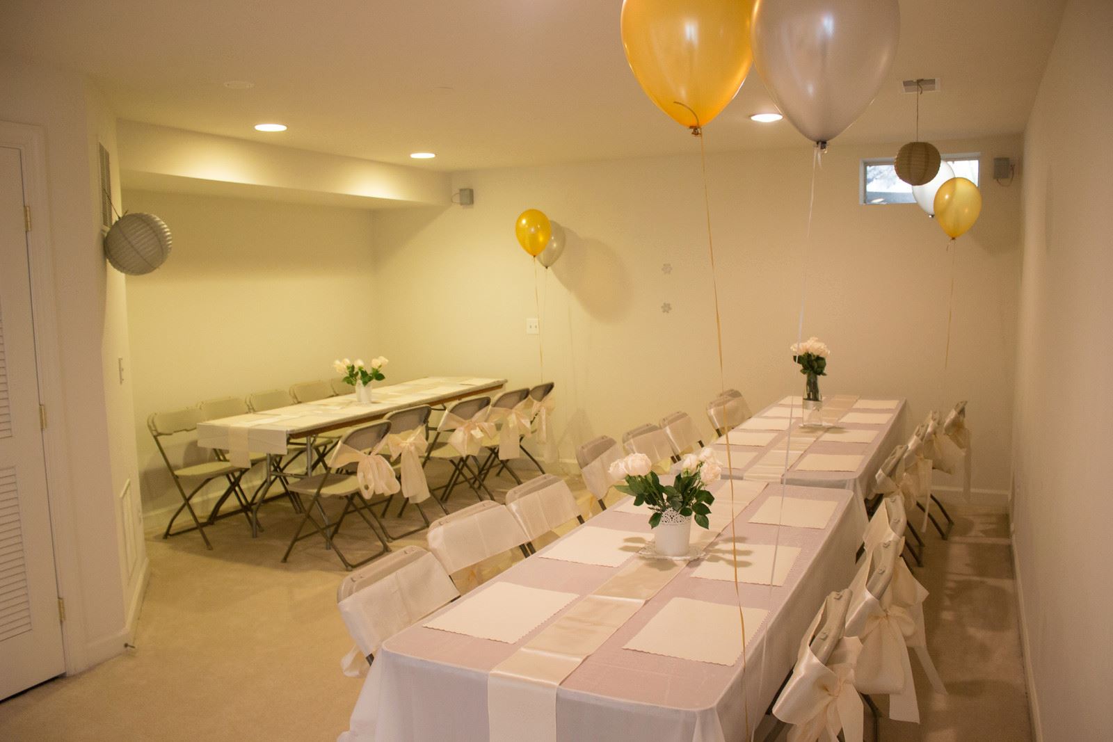 First Birthday Party Seating