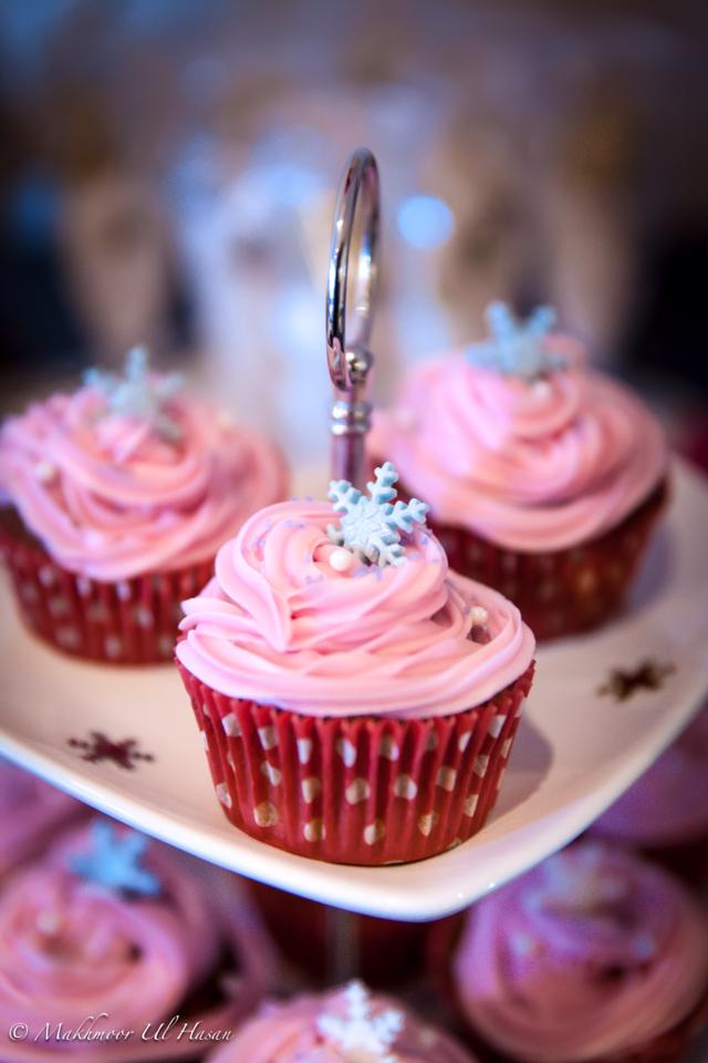 Snowflake Cupcake Toppers