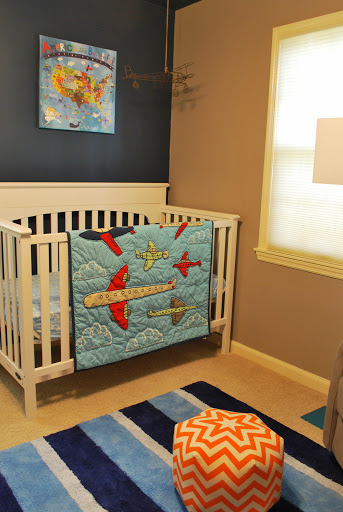 Airplane best sale nursery ideas