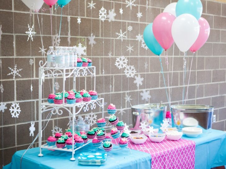 Pink and Turquoise Birthday Party