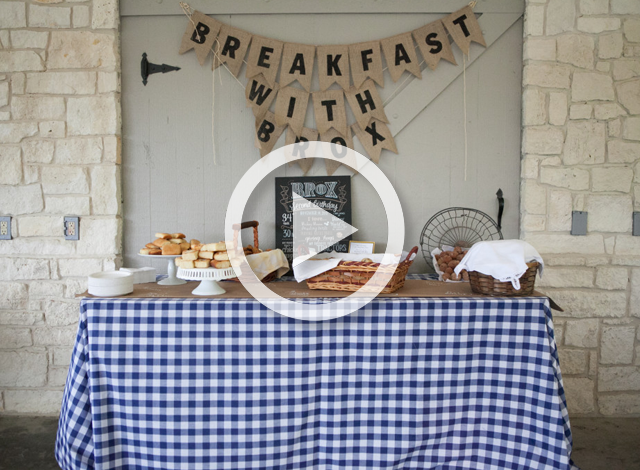 Breakfast Birthday Party - Project Nursery