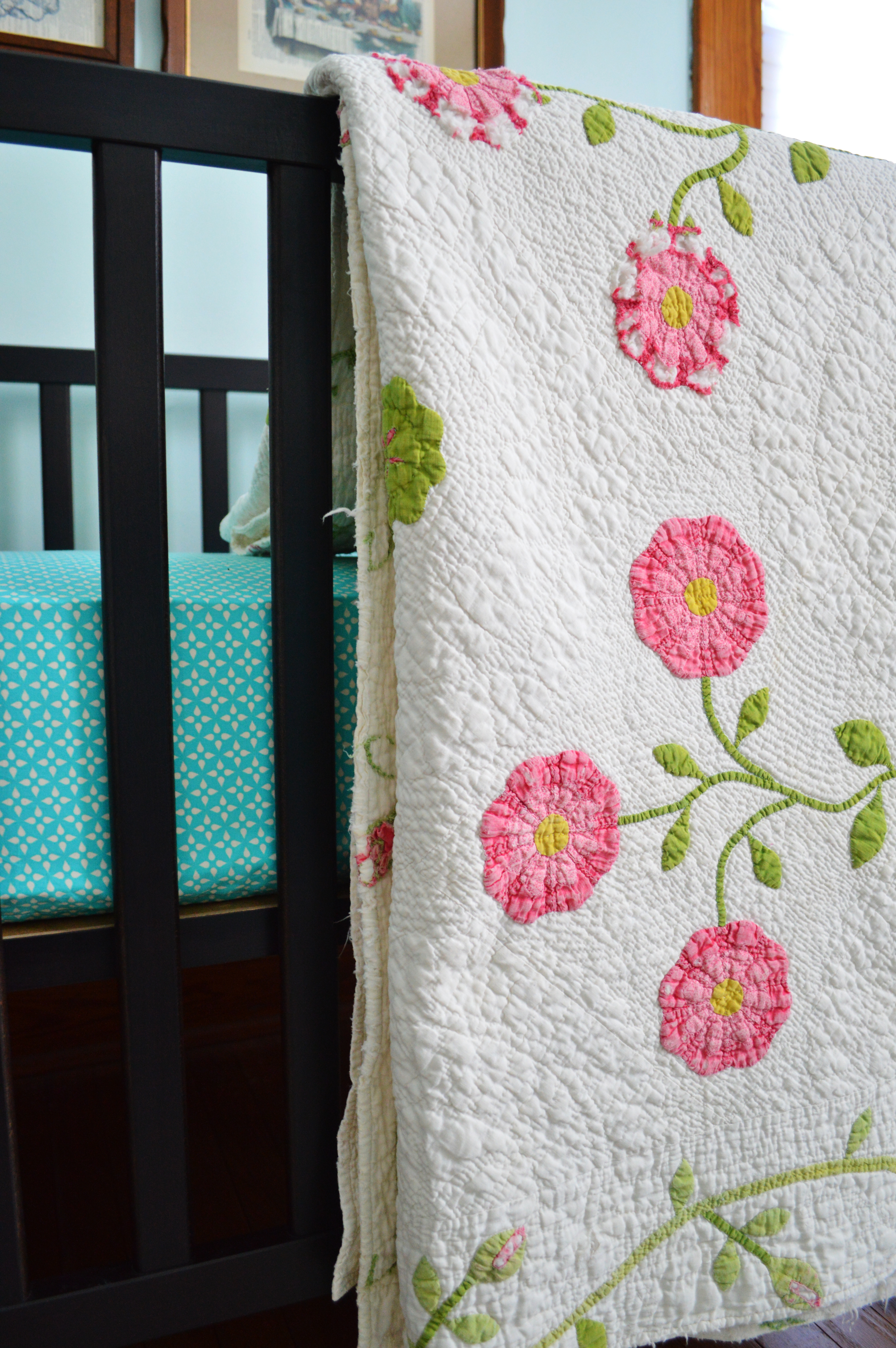 Vintage Flower Quilt