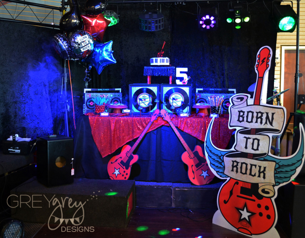 Born to Rock Birthday - Project Nursery