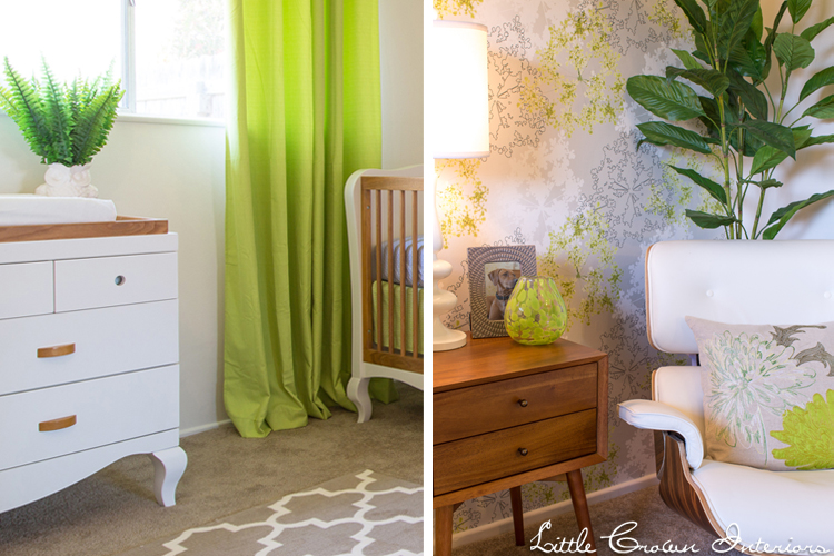 Design Reveal A Modern Lime Green Nursery Project Nursery