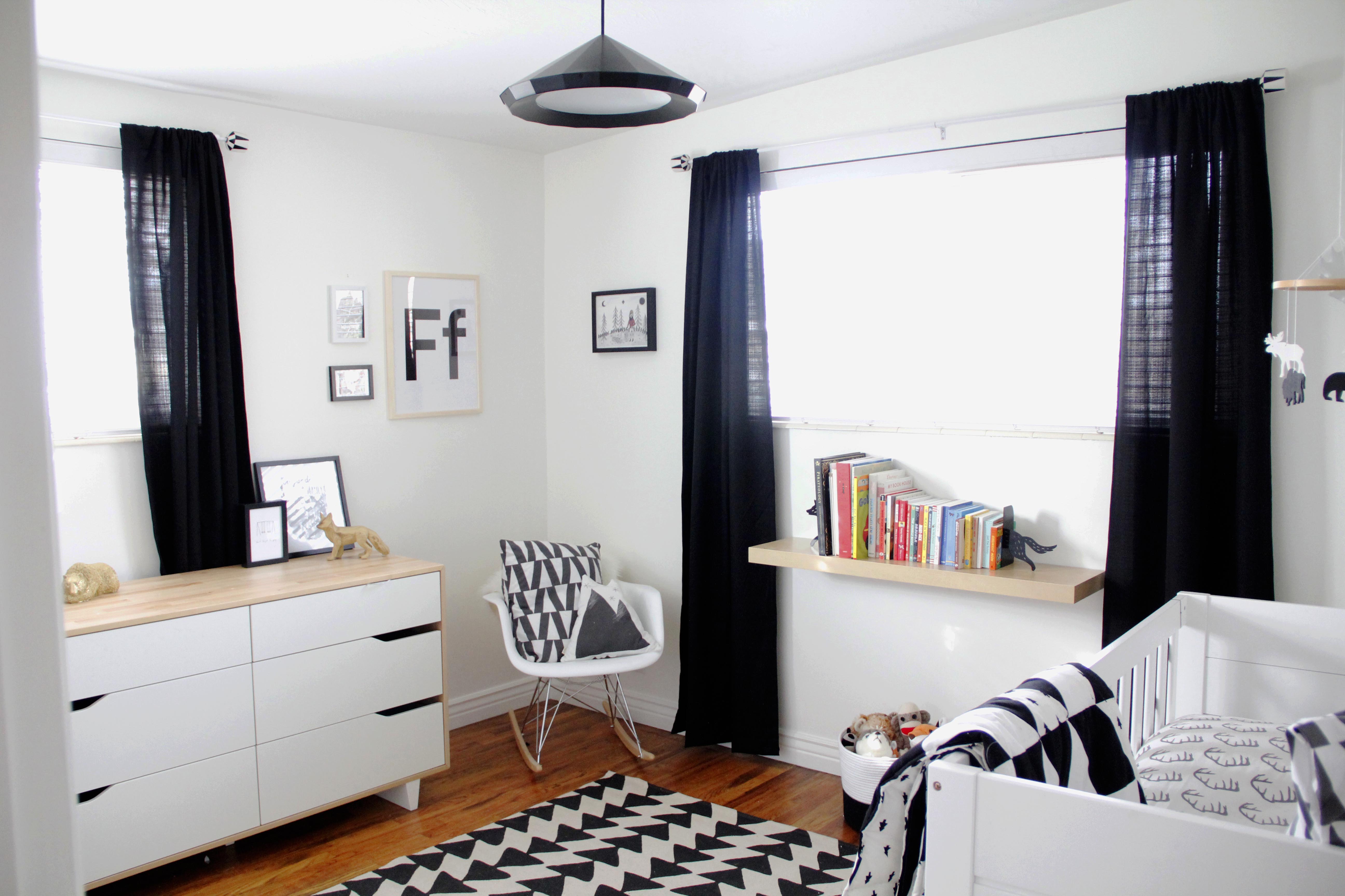 Black and White Nursery