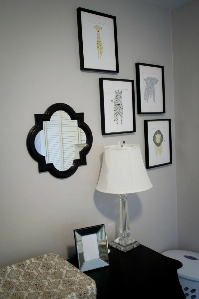 Graphic Animal Print Gallery Wall