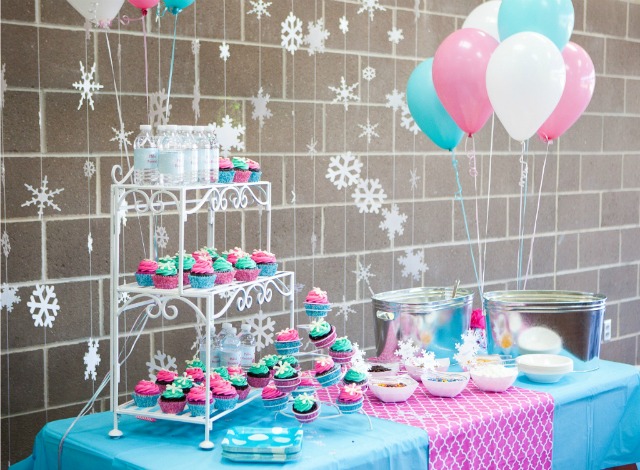 Swimsuits and Snowballs Birthday Party - Project Nursery