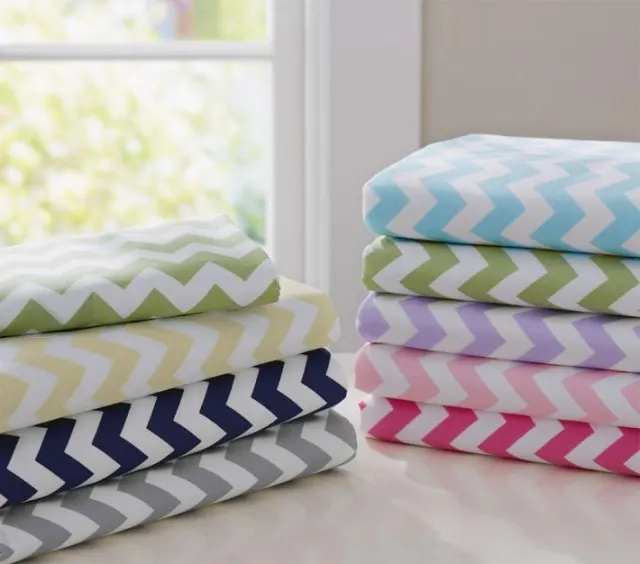 Chevron Crib Sheets from Pottery Barn Kids