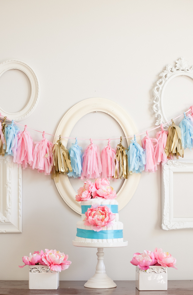 nursery tassel garland