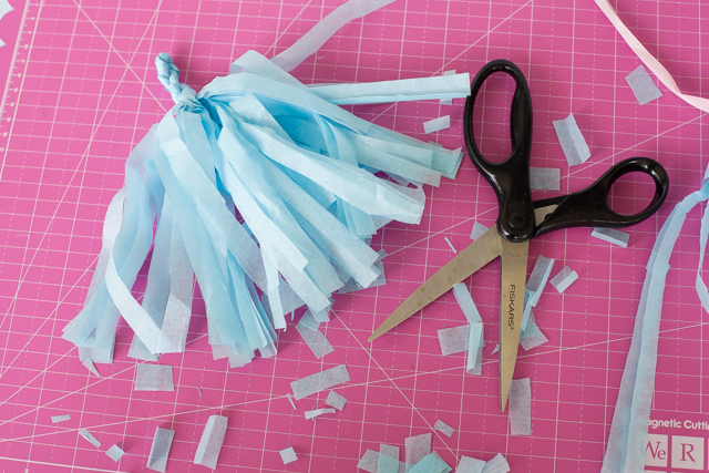 How to Make Tissue Paper Pom Poms - Craft Rocker