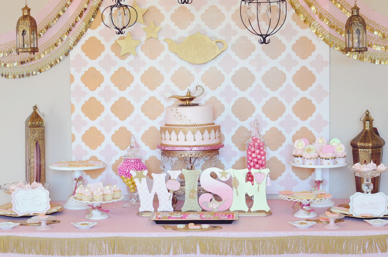 Genie: Make a WISH Birthday Party Dessert Table