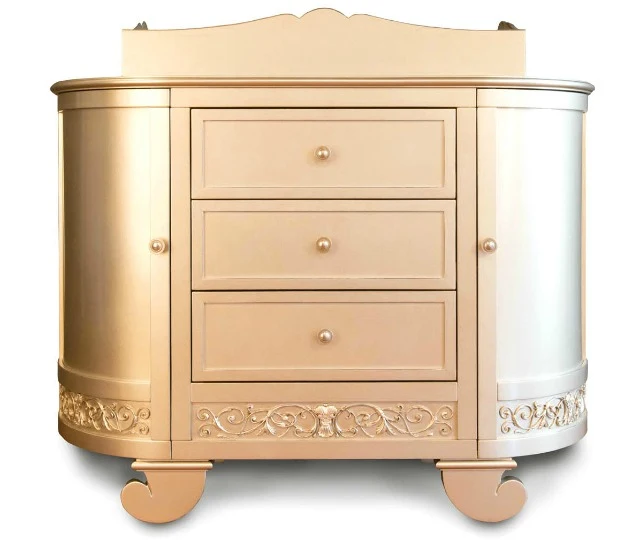 Bratt Decor Chelsea Darling Dresser Antique Silver