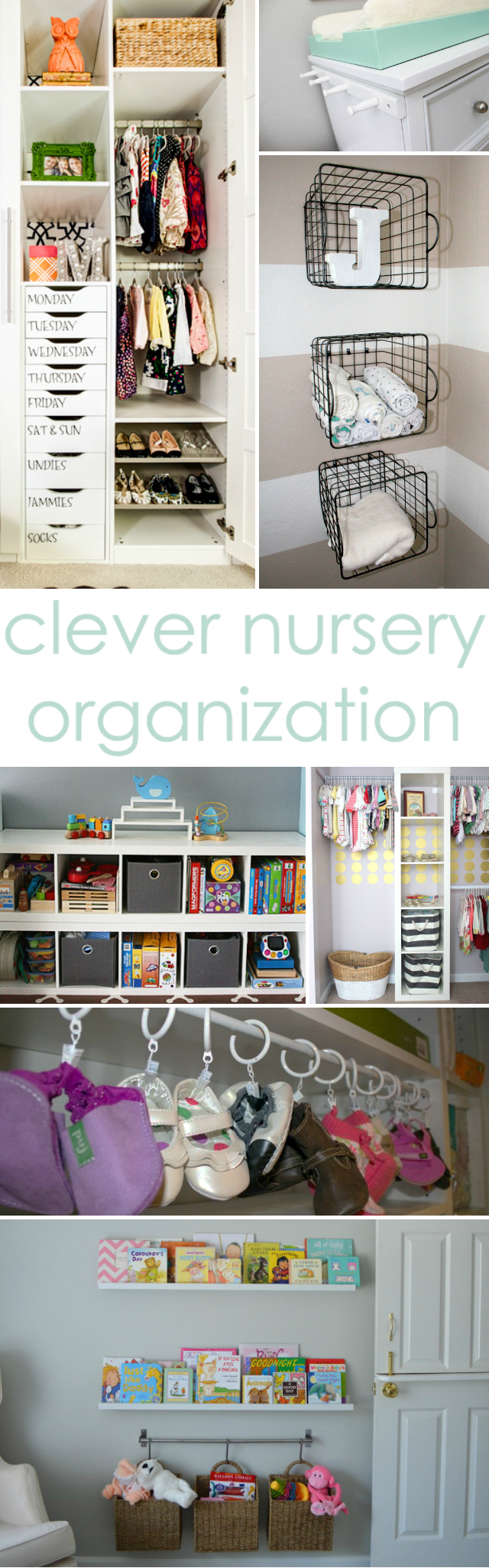 organizing baby room with limited space