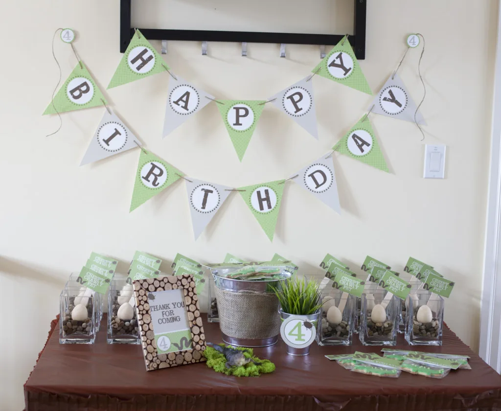 Creepy Crawly Birthday Party Favors - Project Nursery