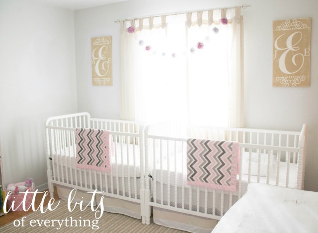 Bright and Neutral Twin Nursery - Project Nursery
