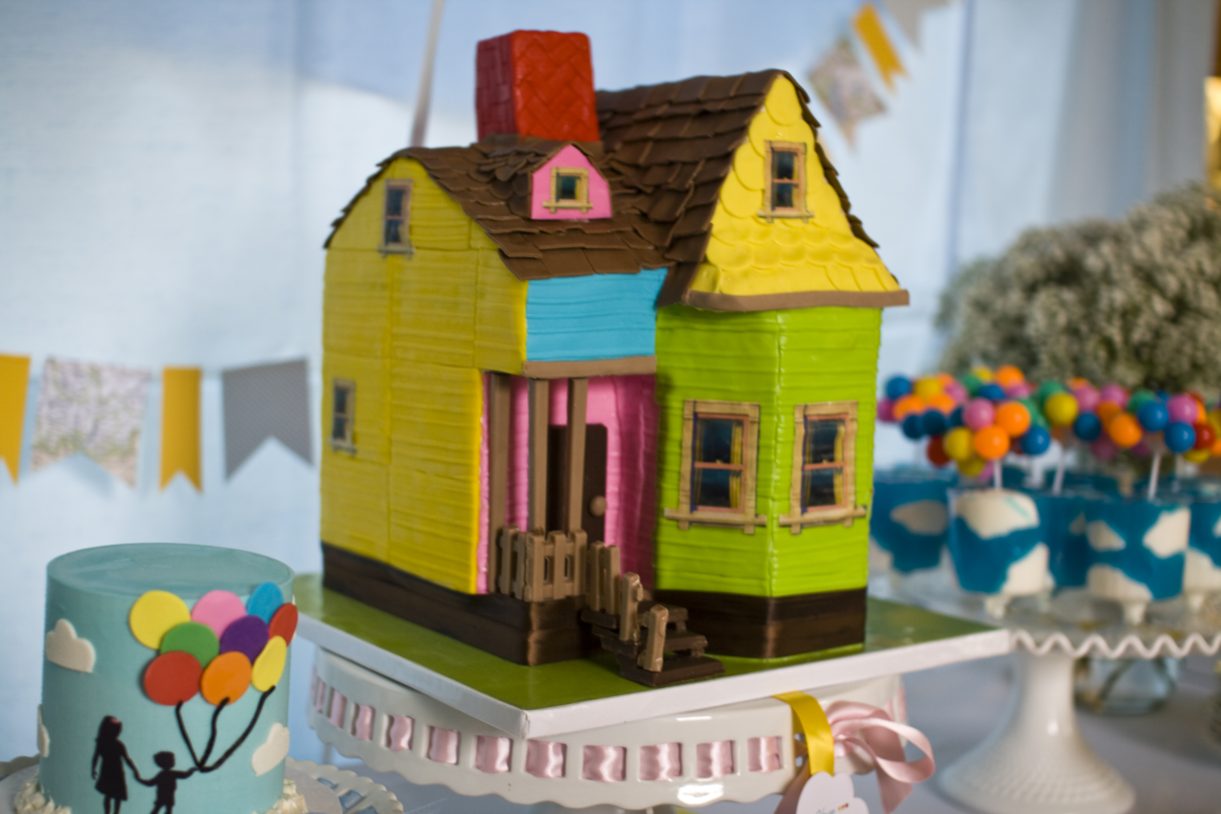 Disney Pixar UP Theme House Birthday Cake
