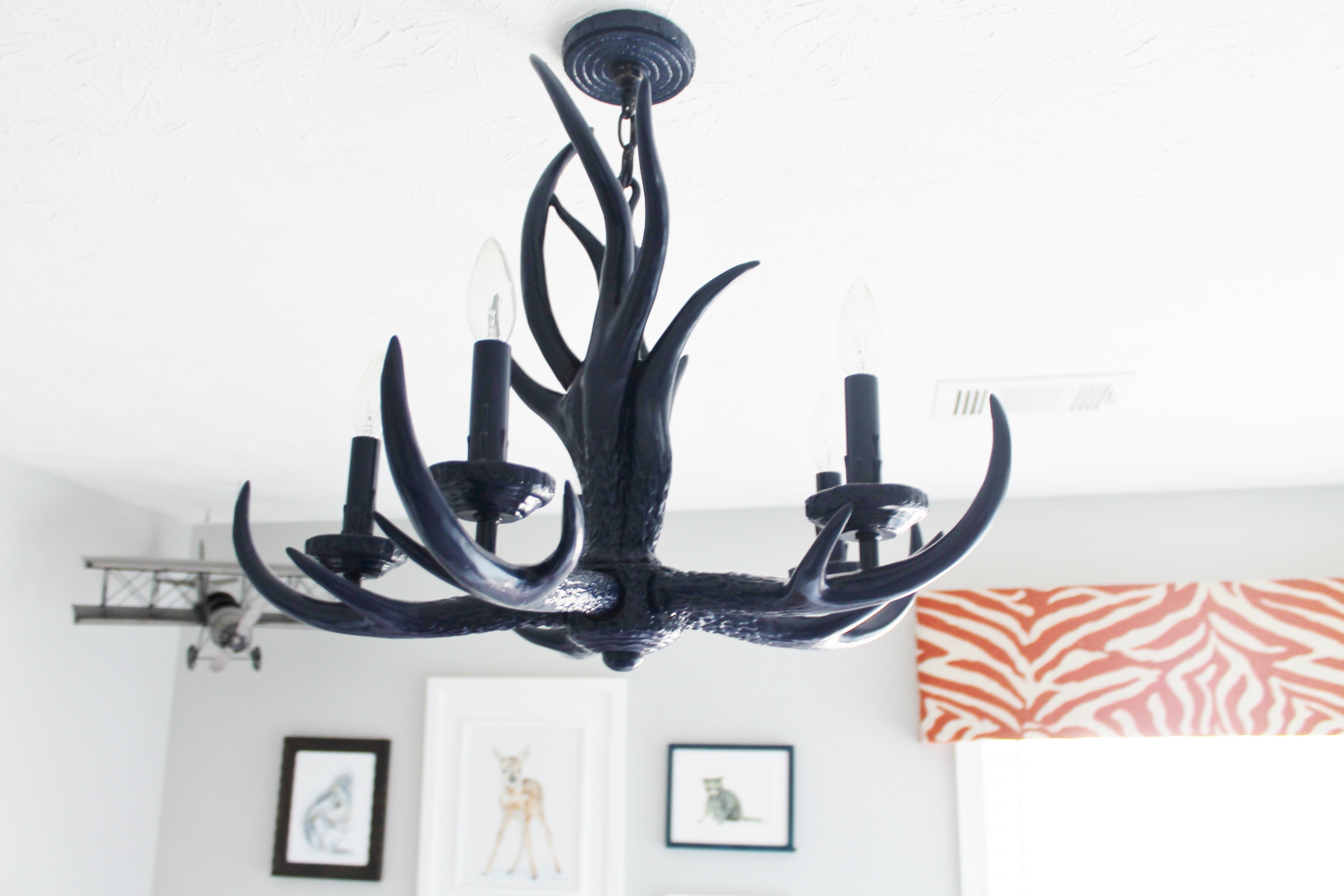 Custom Antler Chandelier