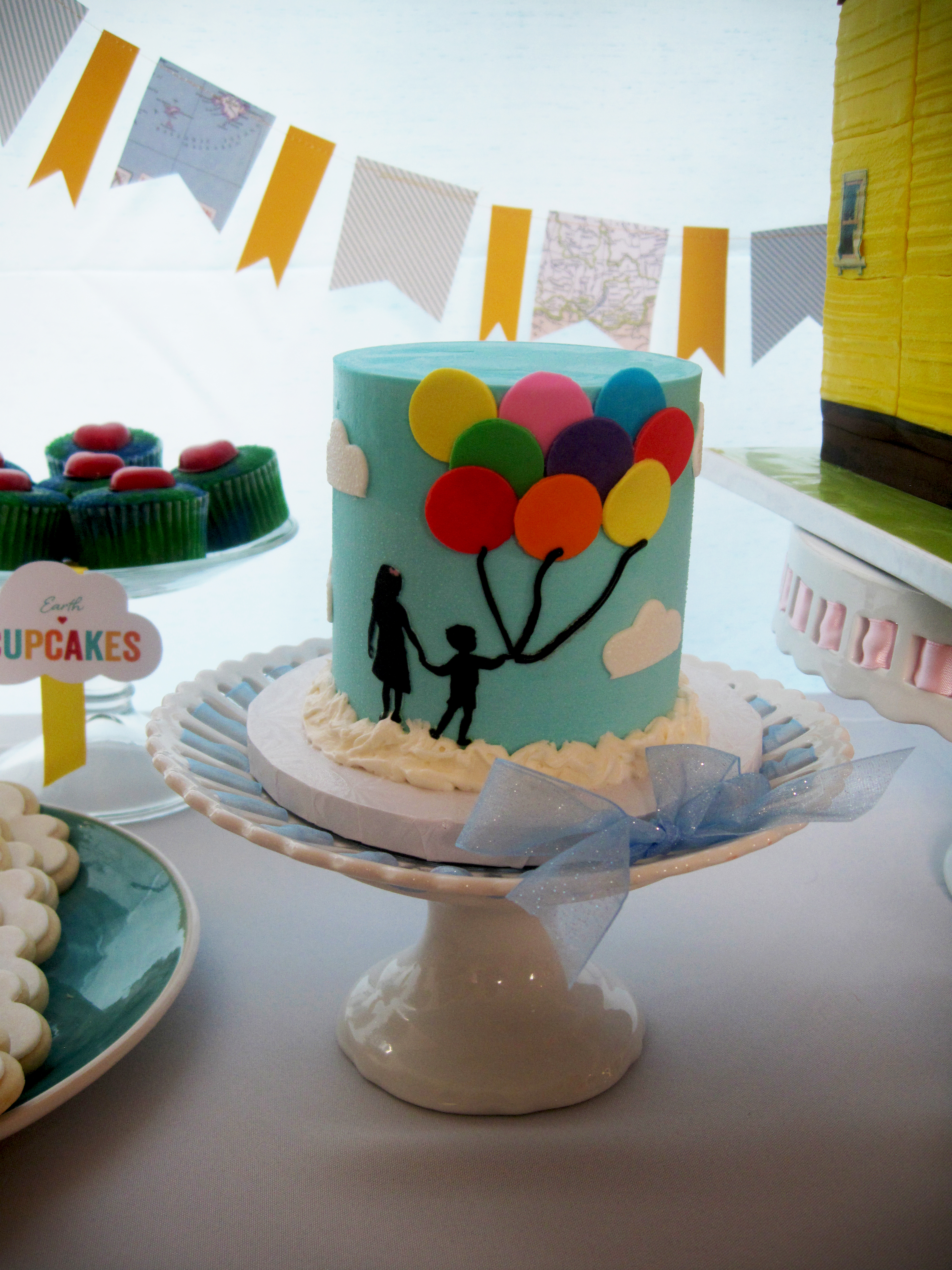 Disney Pixar UP Theme Birthday Cake