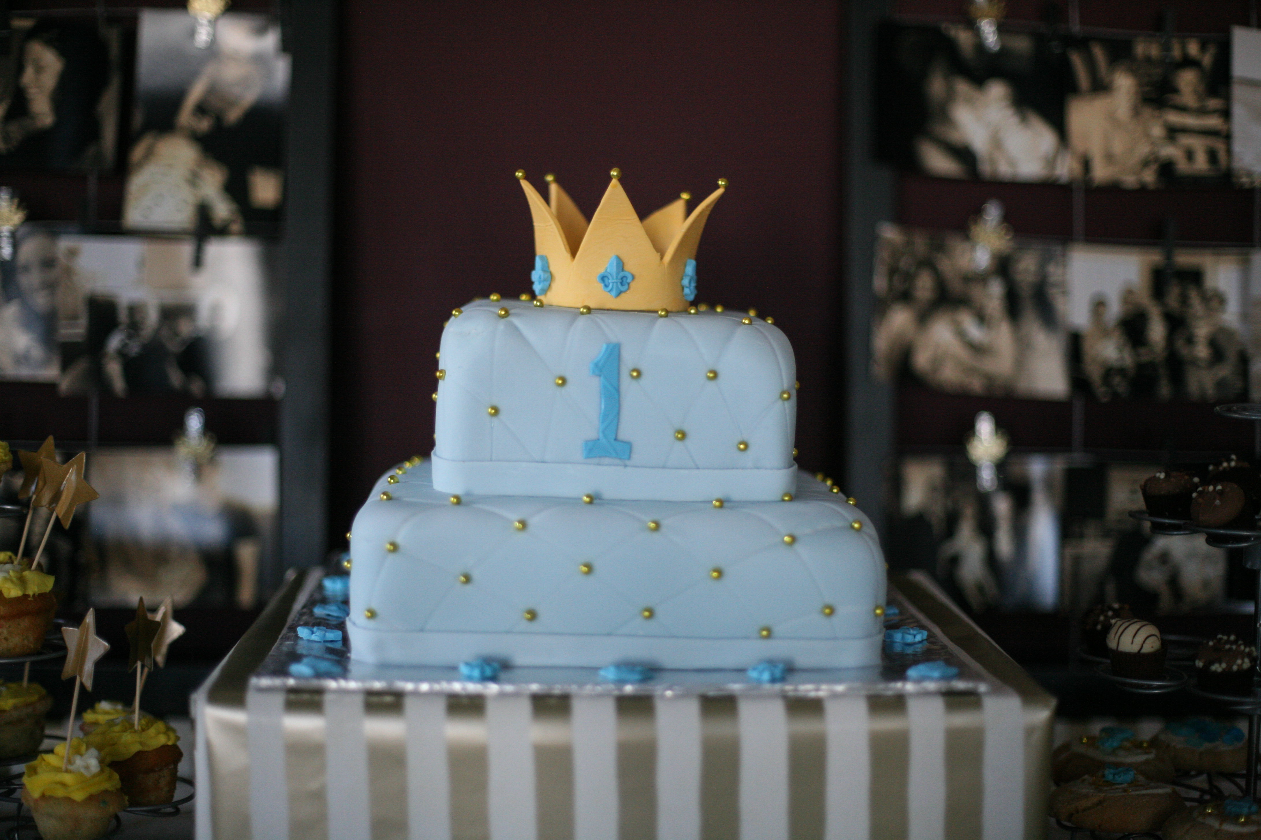 Royal Birthday Party Cake